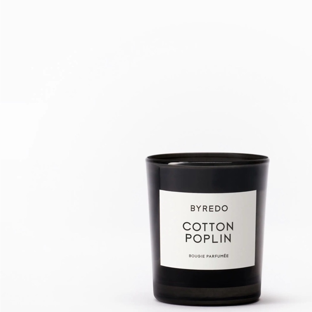 Byredo Cotton Poplin Candle - Black and White